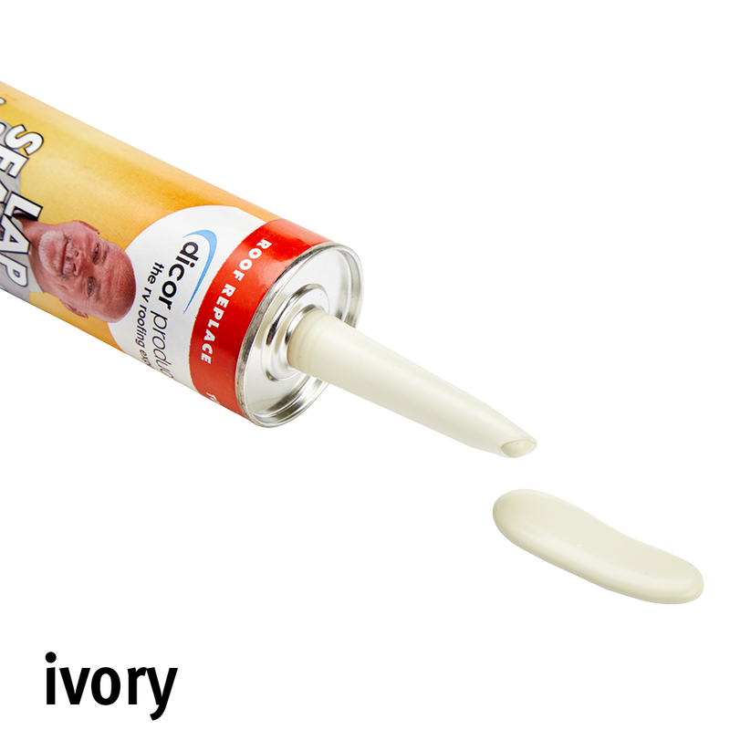 Dicor Self-Leveling Lap Sealant, White, Case of 25 Tubes - view 5