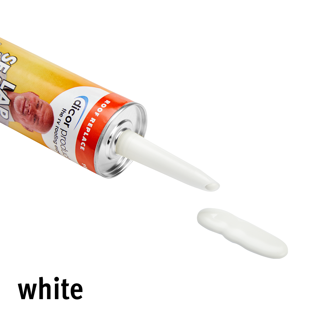 Dicor Self-Leveling Lap Sealant, 10.3 oz Tube - 501LSW-1