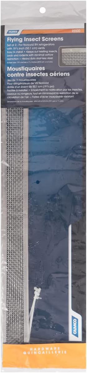 Camco Flying Insect Screen RS500 for Refrigerator Vents
