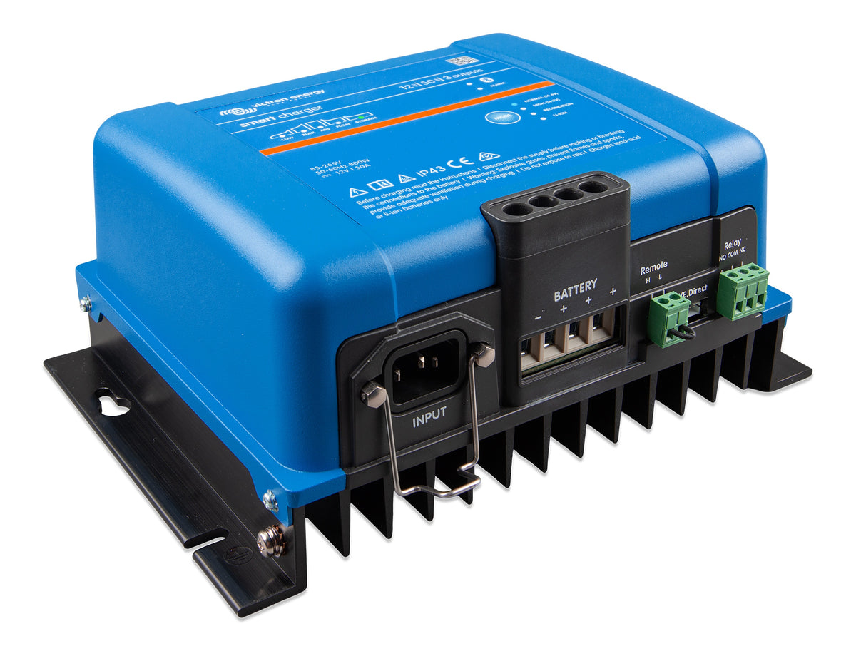 Victron Smart IP43 Charger – Smart IP43 Charger 12/50 (3) 120/240V