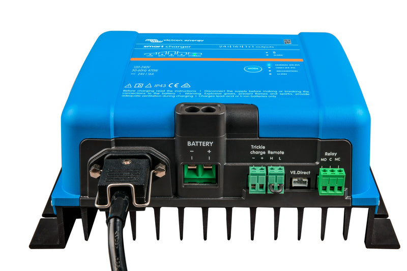 Victron Smart IP43 Charger – Smart IP43 Charger 24/16 (1+1) 120/240V