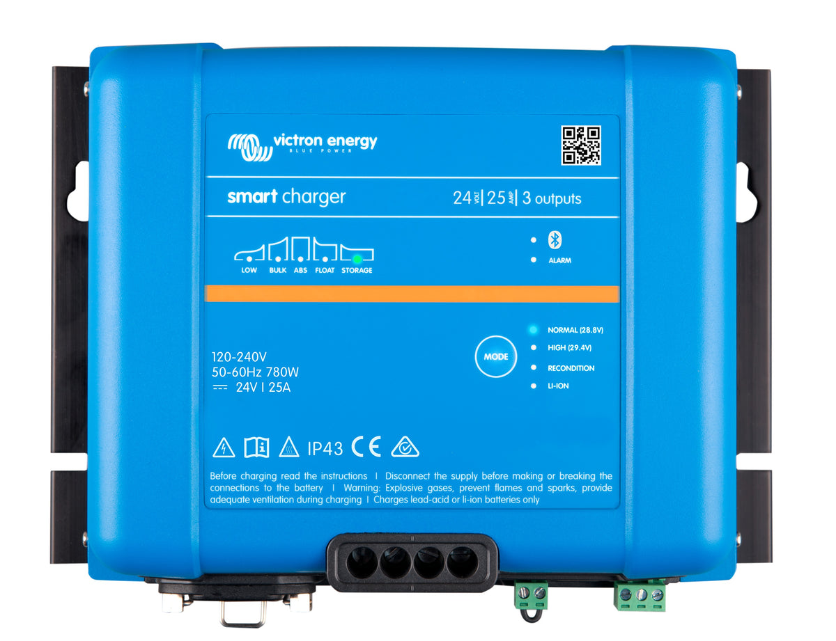 Victron Smart IP43 Charger – Smart IP43 Charger 24/25 (3) 120/240V