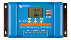 Victron BlueSolar PWM-LCD&USB Charge Controller – BlueSolar PWM-LCD&USB 12/24V-5A