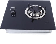 Single Burner LPG Propane Gas Stove Tempered Glass RV/Boat