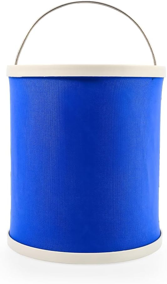 Camco RV Collapsible Bucket, Blue, 3 Gallon