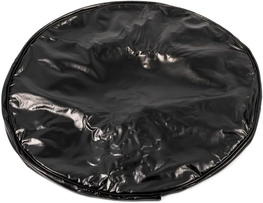 Camco Vinyl Spare Tire Cover, Black, 31 1/4"
