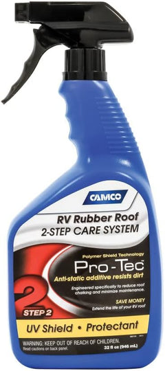 Camco Pro-Tec Rubber Roof Protectant, 32 oz