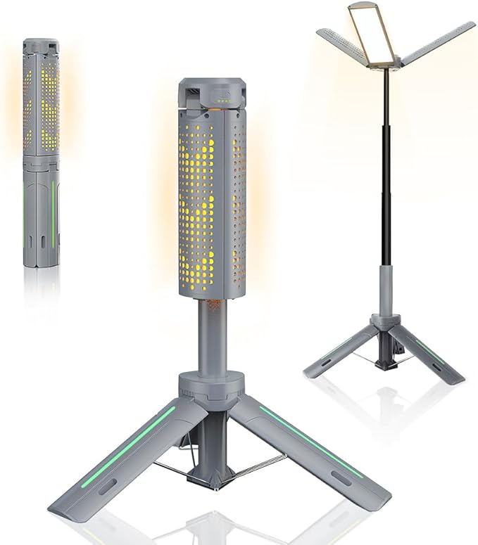 Rechargeable Work Light 8000mAh 3000LM 3-Head