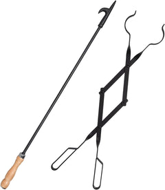 Campfire Poker & Tongs Tool Set 32"/26" – product photo