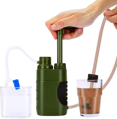 Hand Water Filtration Pump 0.01 Micron Camping