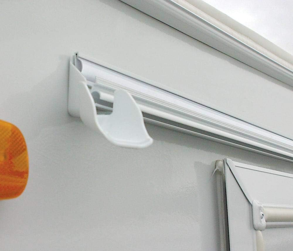 Camco RV Gutter Spouts with Extensions, White, 4-Pack - view 2