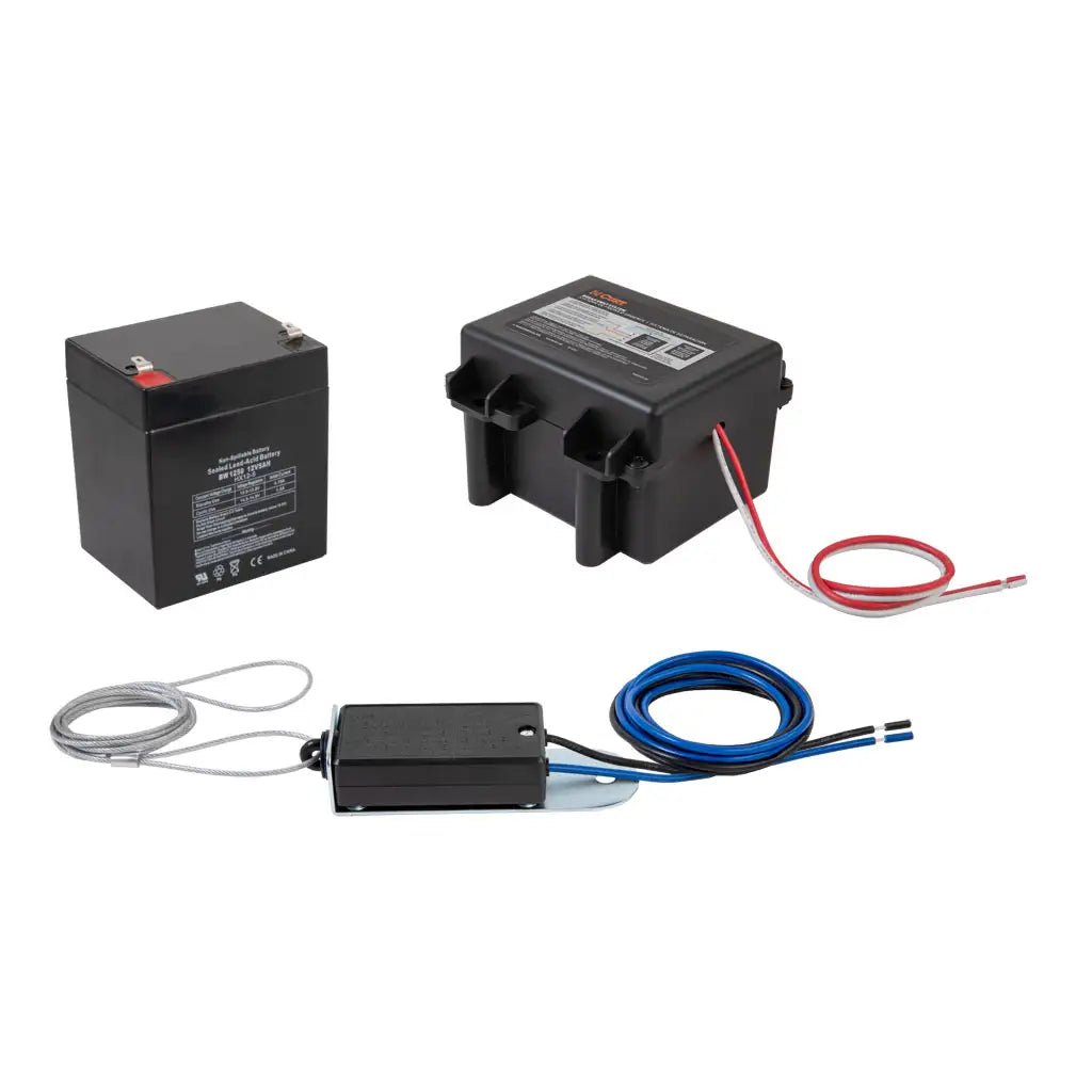 CURT 12V Trailer Breakaway Kit with LED Test Light and Battery – CURT