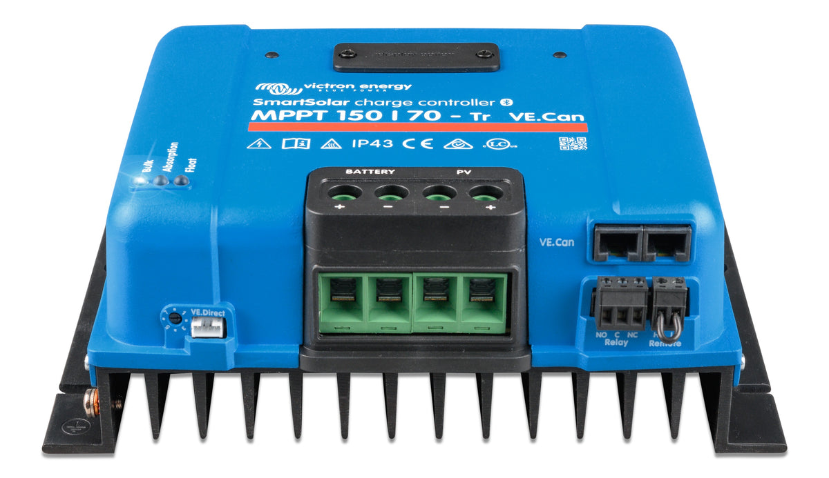 Victron SmartSolar MPPT 150/70 to 250/100 VE.Can Controller – SmartSolar MPPT 150/70-Tr VE.Can