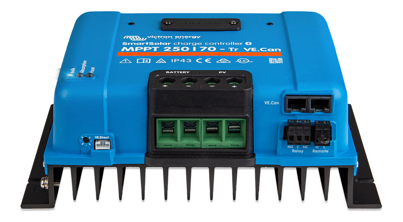 Victron SmartSolar MPPT 150/70 to 250/100 VE.Can Controller – SmartSolar MPPT 250/70-Tr VE.Can
