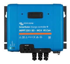 Victron SmartSolar MPPT 150/70 to 250/100 VE.Can Controller – SmartSolar MPPT 250/85-MC4 VE.Can