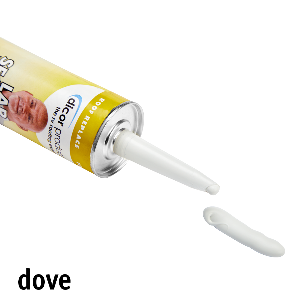 Dicor Non-Sag Lap Sealant (Non-Leveling), 10.3 oz Tube - 551LSD-1