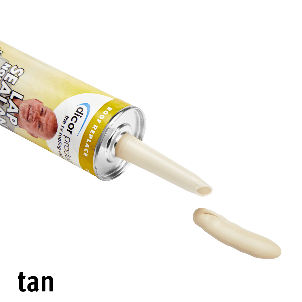 Dicor Non-Sag Lap Sealant (Non-Leveling), 10.3 oz Tube - 551LST-1