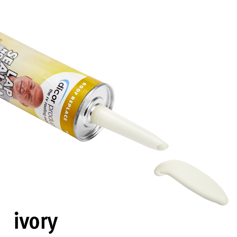 Dicor Non-Sag Lap Sealant (Non-Leveling), 10.3 oz Tube - 551LSV-1