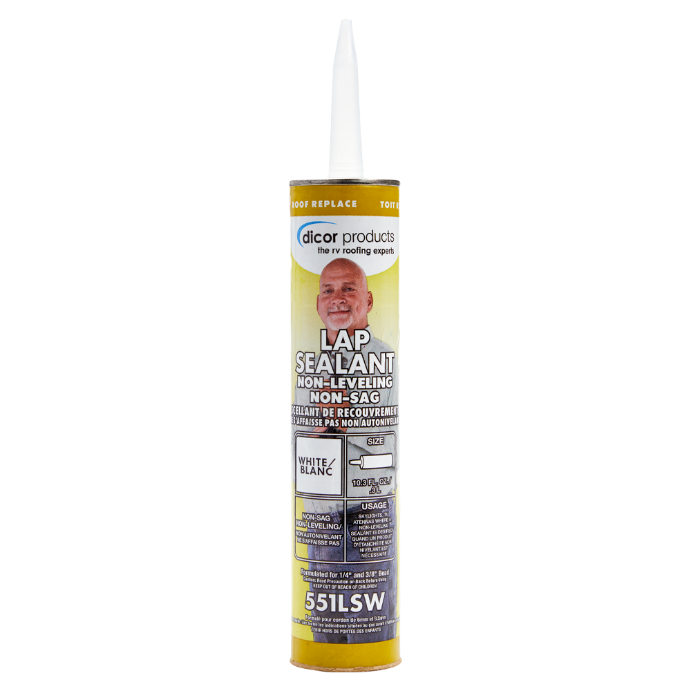Dicor Non-Sag Lap Sealant (Non-Leveling), 10.3 oz Tube - view 2
