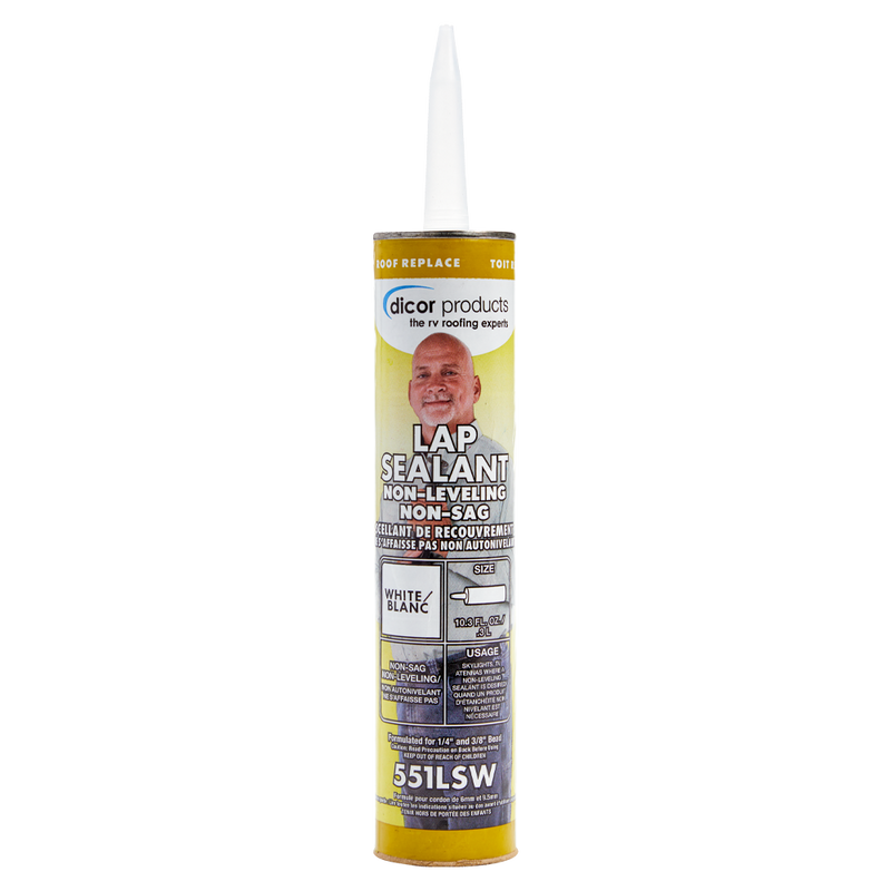 Dicor Non-Sag Lap Sealant (Non-Leveling), 10.3 oz Tube - view 2