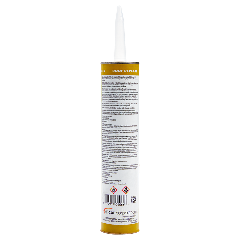 Dicor Non-Sag Lap Sealant (Non-Leveling), 10.3 oz Tube - view 3