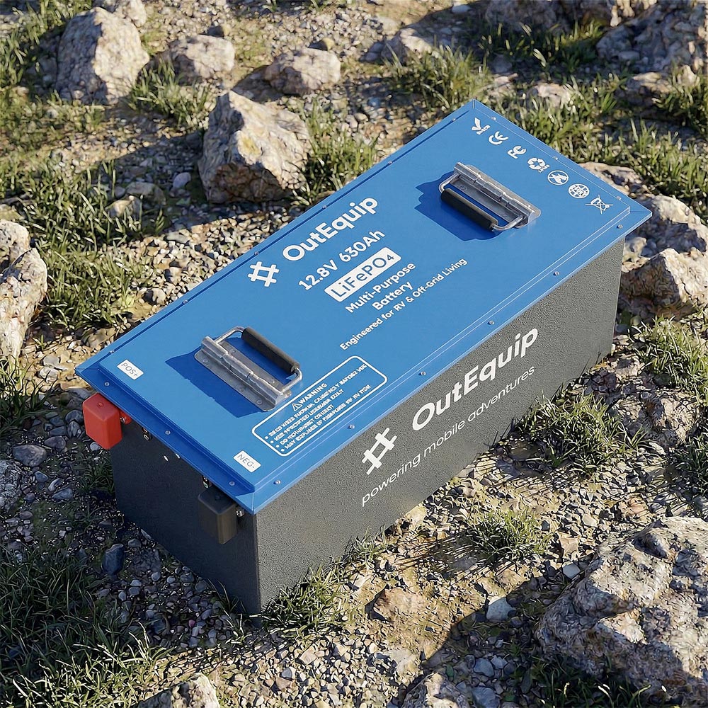OutEquipPro 12V 630Ah LiFePO4 battery - view 2