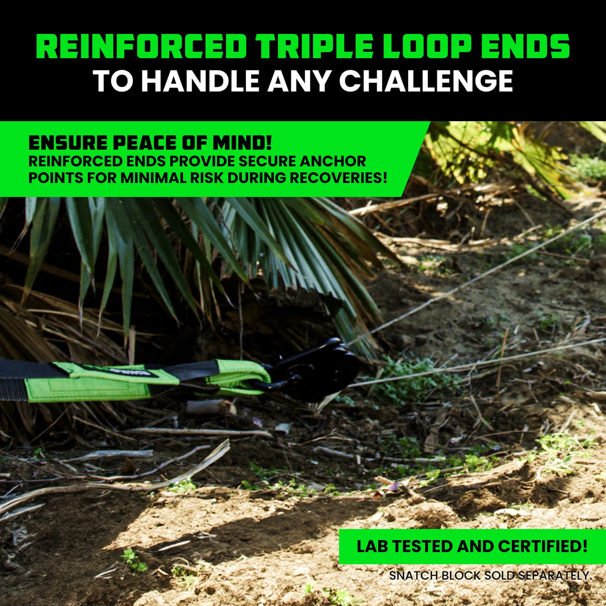 Rhino USA tree saver strap, view 4