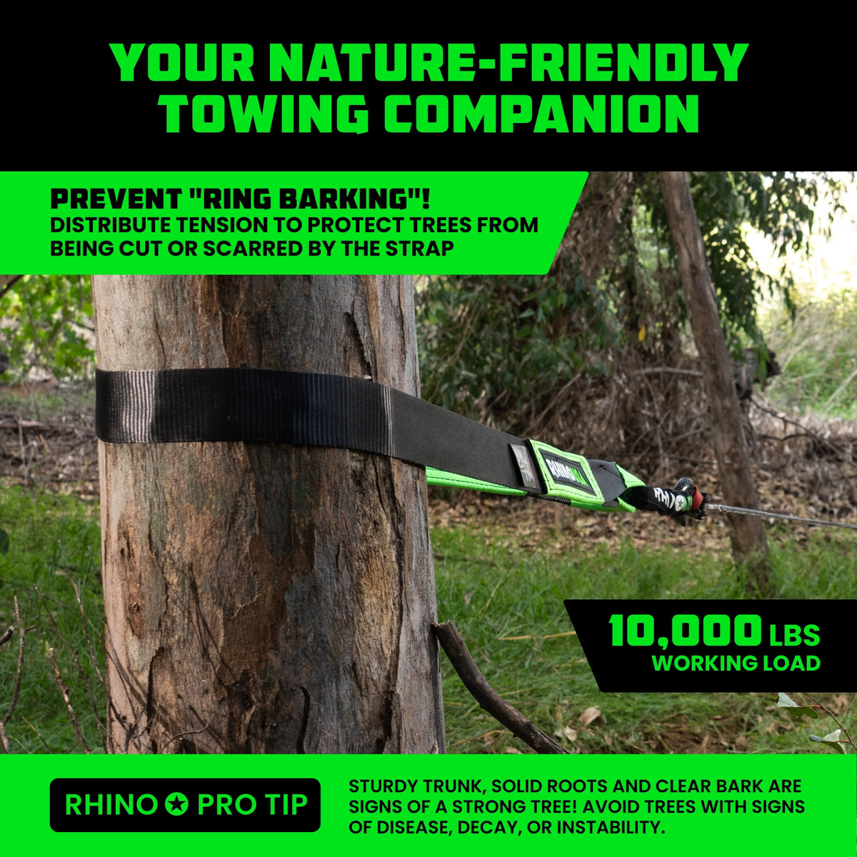 Rhino USA tree saver strap, view 6