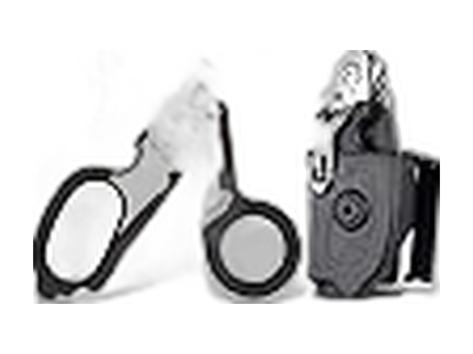 6 in 1 foldable trauma shears outdoor camping on white background