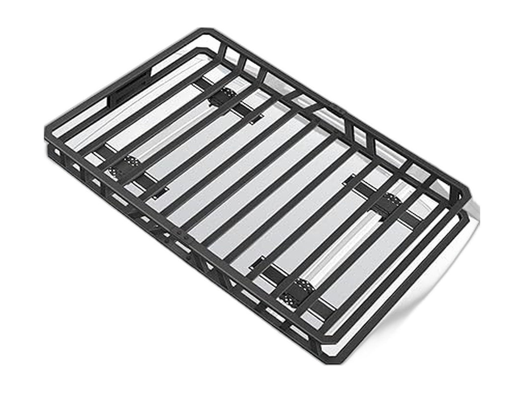Roof rack cargo basket 60x36 inch 250 lb carbon steel