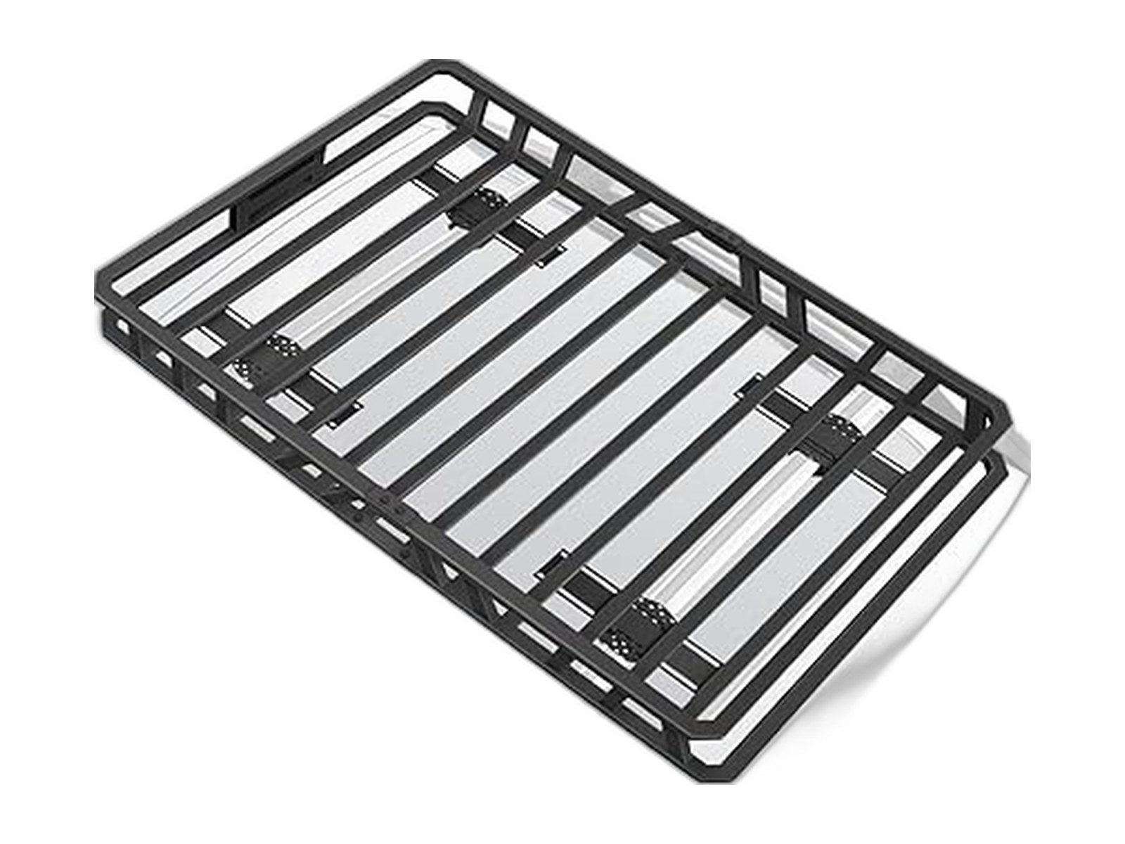 60 x 36 x 5 roof rack cargo on white background