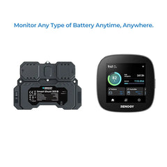 Renogy Battery Shunt 300 with temperature sensor