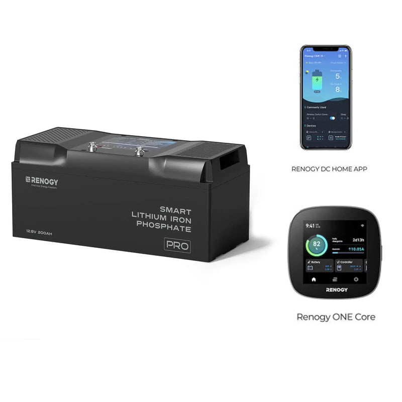 Renogy Pro Series 12V smart LiFePO4 battery
