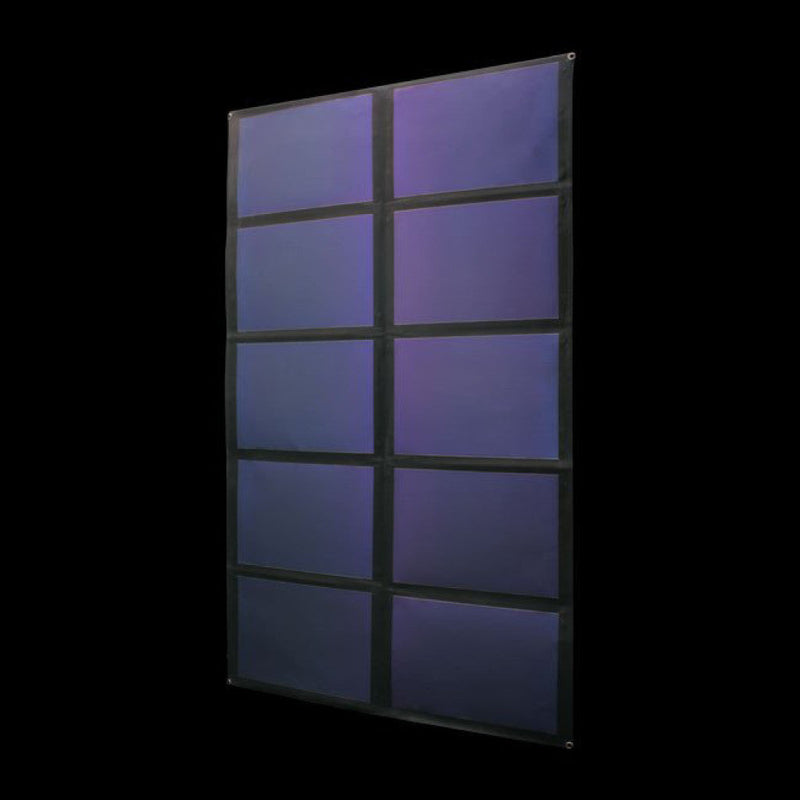 ARK ArkPak 60W foldable amorphous solar panel unfolded - view 4