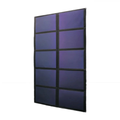ARK ArkPak 60W foldable amorphous solar panel unfolded