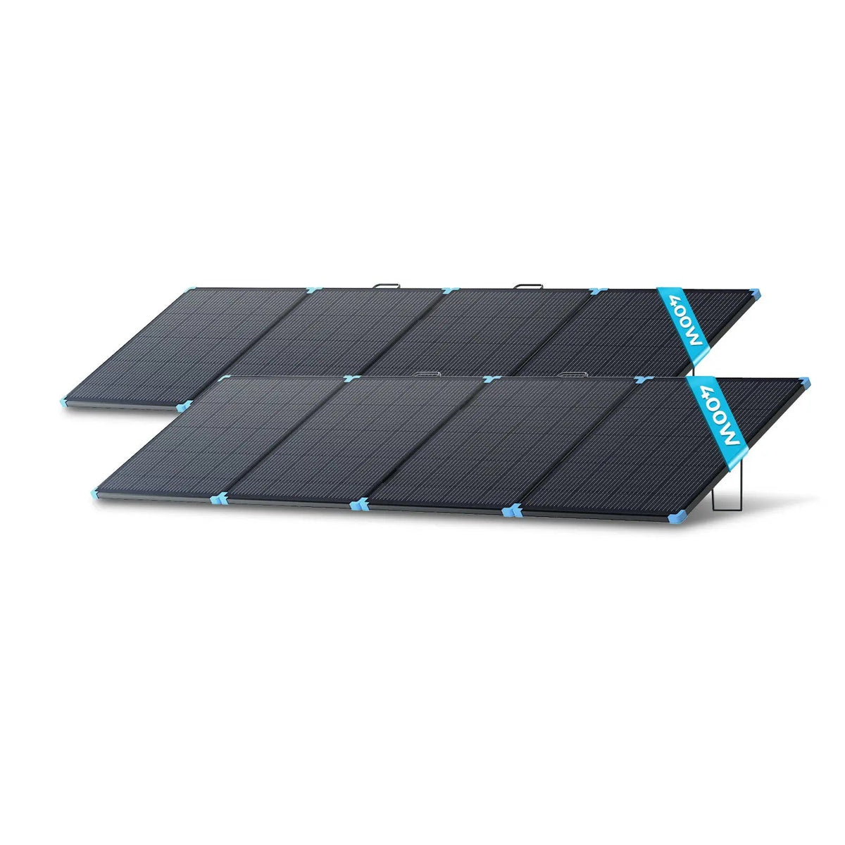 Renogy lightweight portable solar suitcase with kickstands