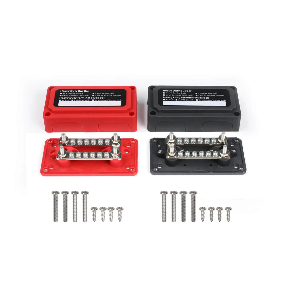Renogy red and black busbars