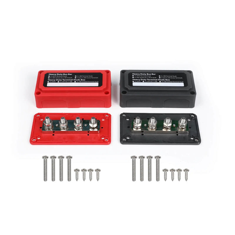 Renogy red and black busbars