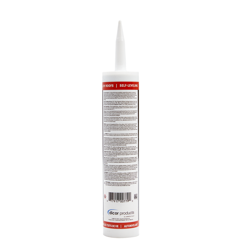 Dicor Self-Leveling Ultra Sealant, White, 10.3 oz Tube - view 2