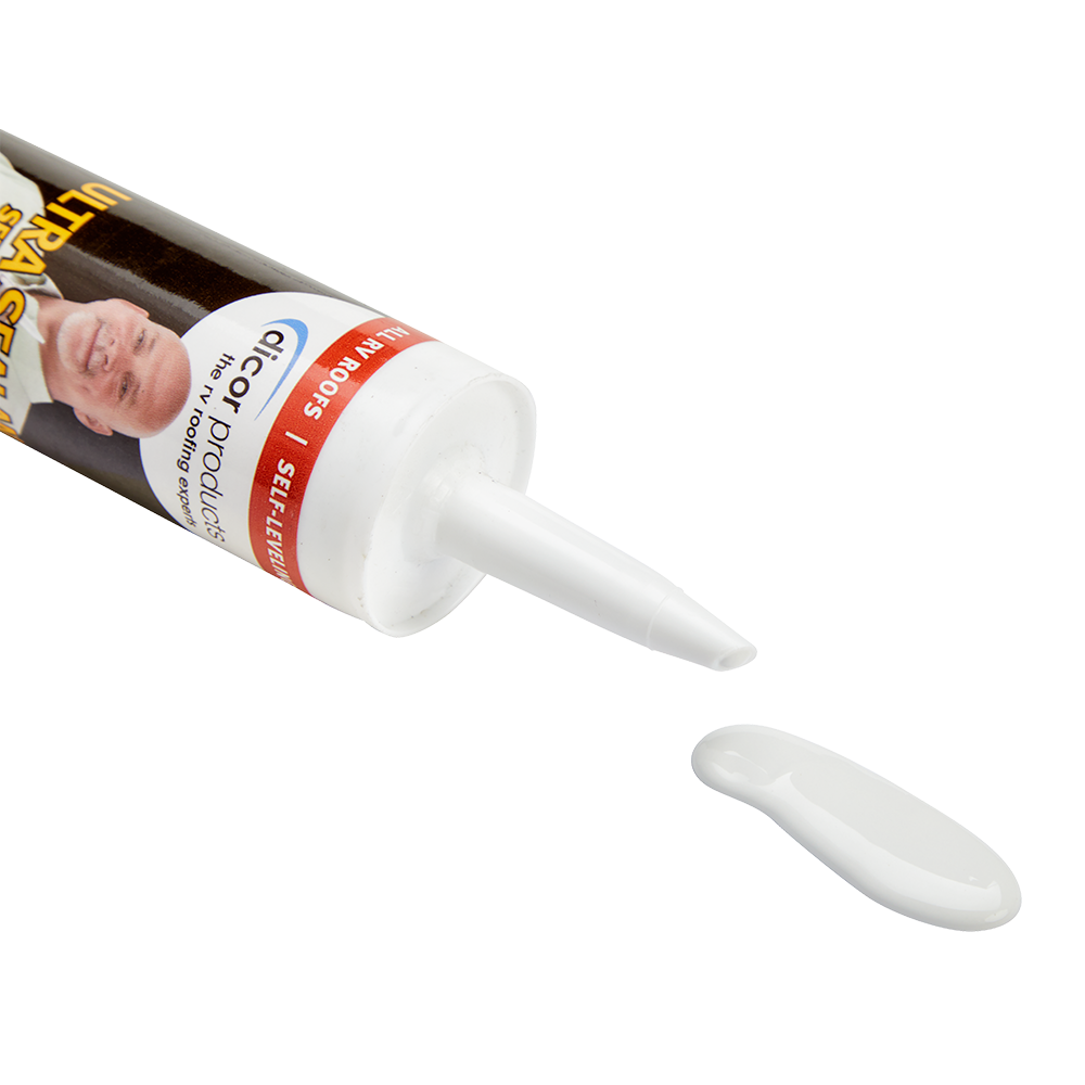 Dicor Self-Leveling Ultra Sealant, White, 10.3 oz Tube - view 3