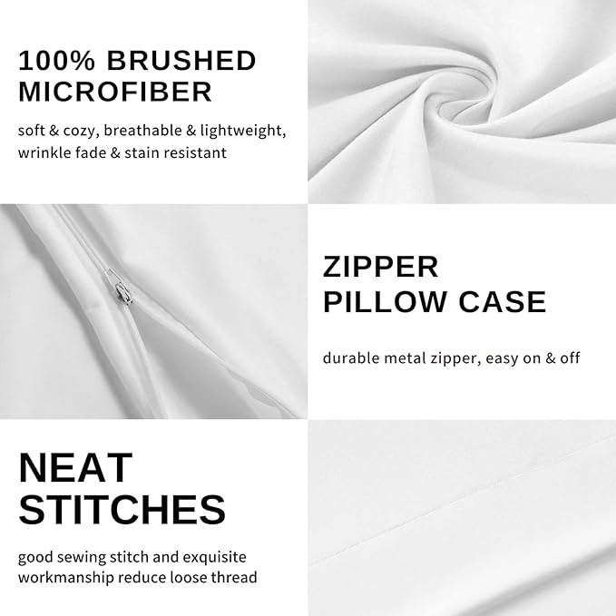 Dachshund Cal King Sheet Set 4-Piece Microfiber