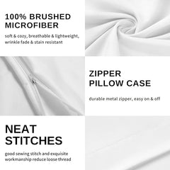 Dachshund Cal King Sheet Set 4-Piece Microfiber