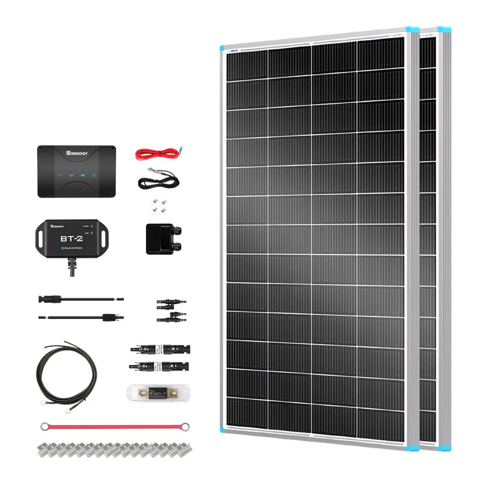 Renogy 400W 12V solar kit with DC-DC on-board charger