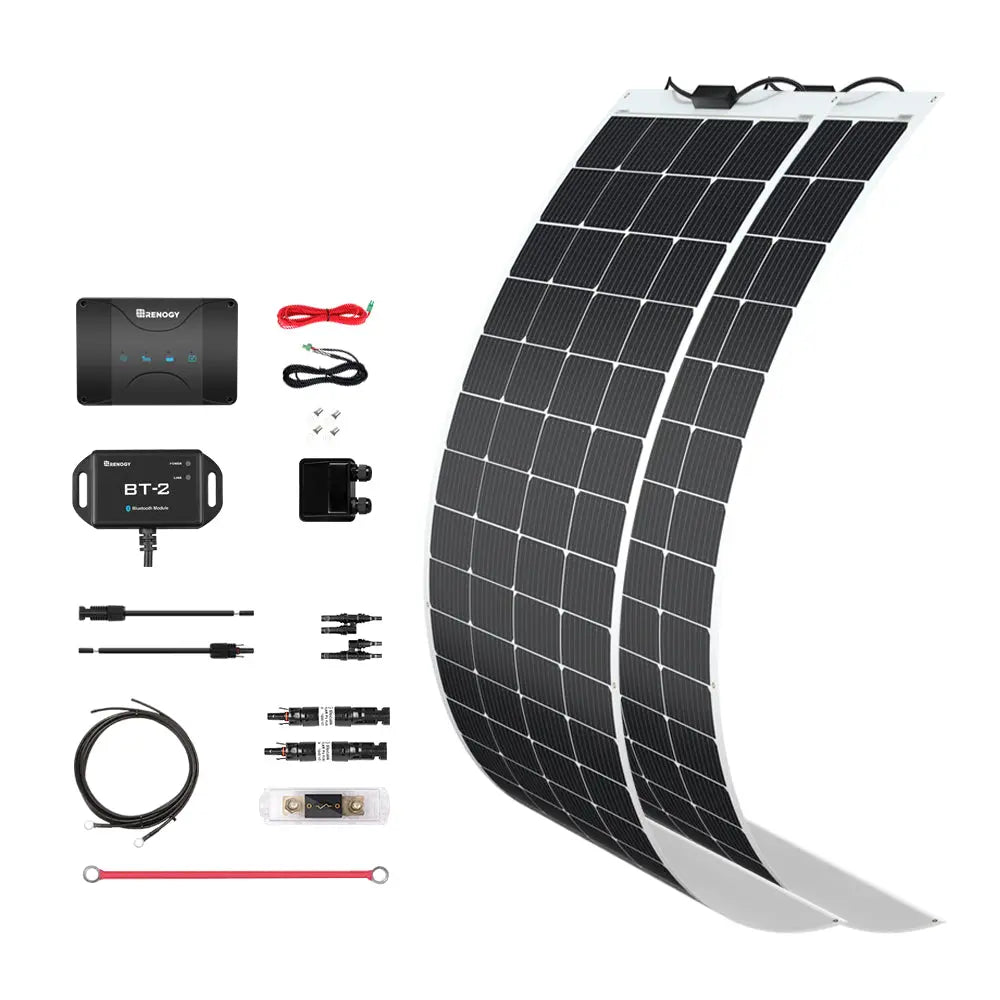 Renogy 400W 12V solar kit with DC-DC on-board charger