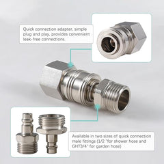 RV Exterior Quick Connect Shower Faucet