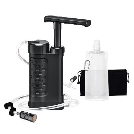 Portable Water Filter Pump 0.01 Micron Survival – RV Parts Giant
