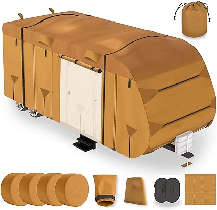 RV Camper Cover 20-22ft with Jack & Tire Covers – RV Parts Giant