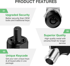 RV compartment cam locks 2-pack