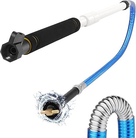 RV Black Tank Cleaner Wand 62" Swivel Rinser