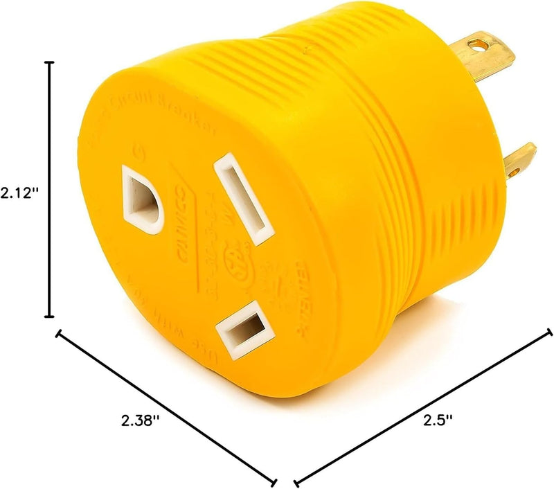 Camco Power Grip Generator Adapter, L5-30P to TT-30R - view 8